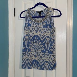 INC international concepts embellished tank top